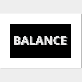 Balance Posters and Art